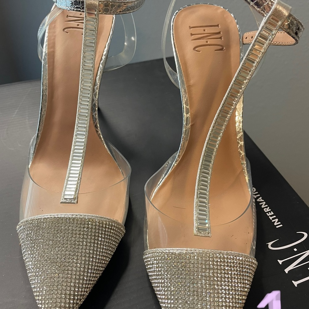 Elegant Silver heels